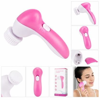 Lifeori Electric Facial Cleansing Brush | Soft Bristle Face Cleaning Brush | Battery Operated Facial Massager | Deep Pore Cleanser