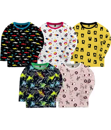 Kuchipoo Pack of 3 Boys Cotton T-Shirt ( Multicolor )