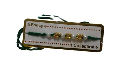 Pearl Studded Rakhi for Raksha Bandhan