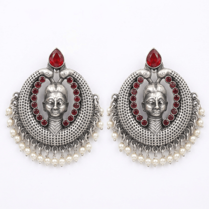 Indian Oxidized Silver Plated Handmade Jhumka Jhumki Earrings Dangel Drop Jewelry for women and Girls, Afghani Earrings, Gifts for Mom/her Indian Oxidized Silver Plated Handmade Jhumka Jhumki Earrings Dangel Drop Jewelry for women and Girls, Afghani Earrings, Gifts for Mom/her