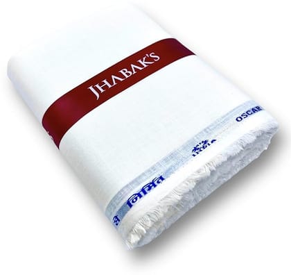 JHABAK'S Unstitched Fabric for Men 100% Pure Cotton Shirt & Kurta (2.10 M) JHABAK'S Unstitched Fabric for Men 100% Pure Cotton Shirt & Kurta (2.10 M)