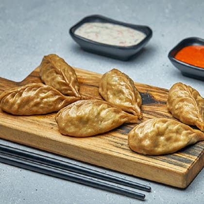 Paneer Wheat Momos (6 Pcs)
