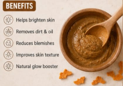 SHUSHRAJ JAIVIK Orange Peel Powder | 100% Pure & Natural | Rich in Vitamin C | Skin Care Face Pack | 80g