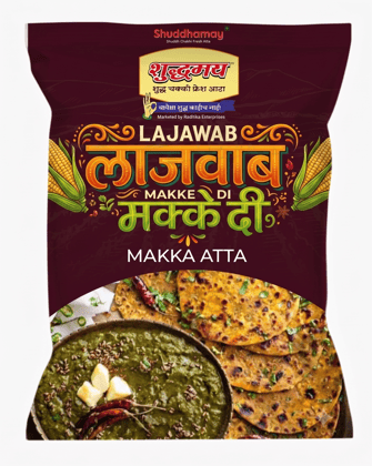 Lajawab Makke Di Atta-Makka Atta|500gms|Maize Atta| High Fibre & Protien | Punjabi Makka Atta | Traditional Delicious Atta