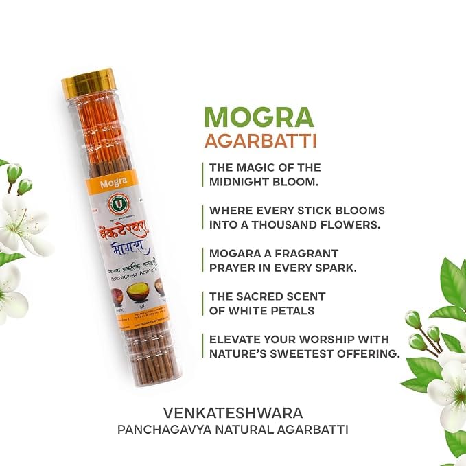 Dhone Mogra Panchgavya Natural Agarbatti Incense Sticks