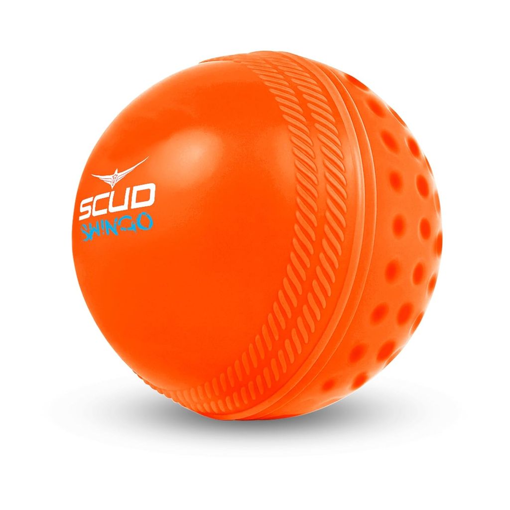 SCUD Swingo Wind Ball for Cricket, Specially Designed for Swing, Dual-Surface Half-Dimple & Half-Smooth Design - Sports and Fitness Equipment | Buy online on ZillyBuy