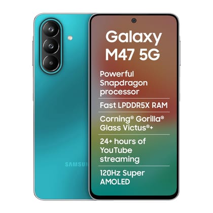 Samsung Galaxy M47 5G (6GB RAM,128GB Storage)-Rogue Red