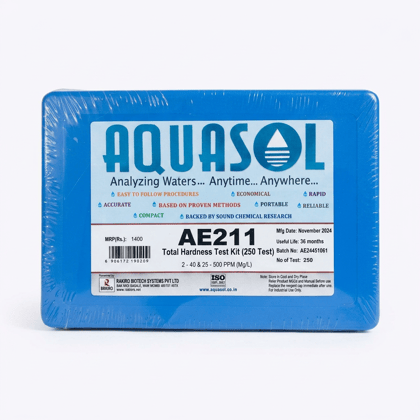 Total Hard Water Test Kit - AE211 - Caco3