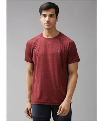 EPPE - Maroon Cotton Blend Regular Fit Men's Sports Polo T-Shirt ( Pack of 1 )