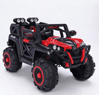  Battery Operated Ride-On Jeep Car for Kids with Light & Music