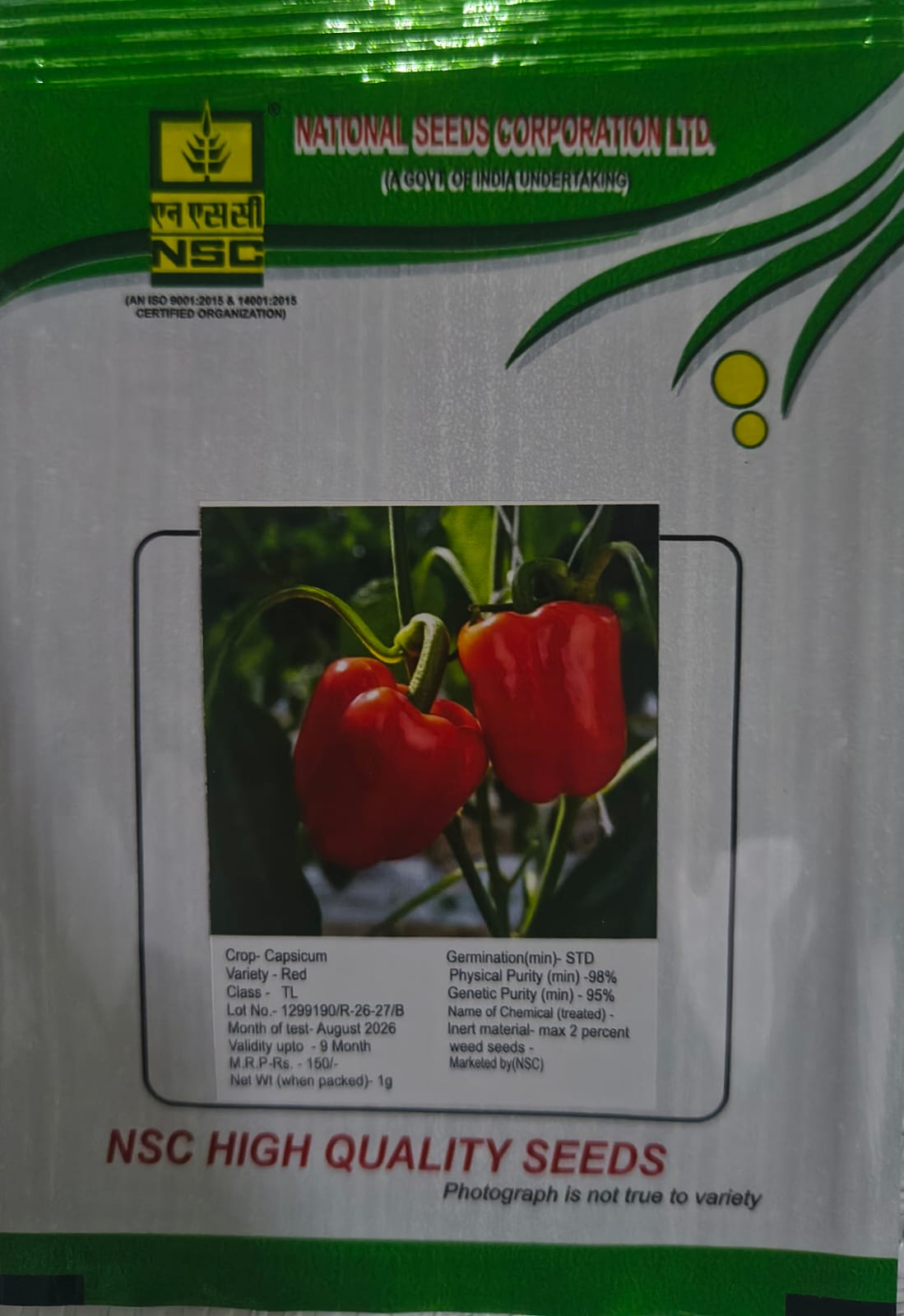 NSC Red Capsicum Seed