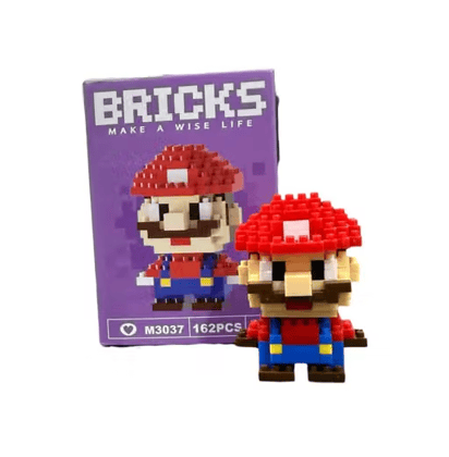 Creative Super Mario Minecraft Theme Block Toy Set