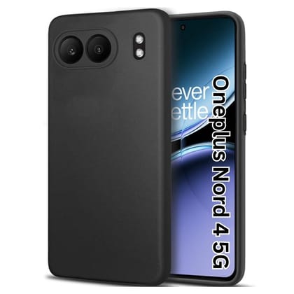 V3Deals Compatible OnePlus Nord 4 5G Matte Silicone Back Cover Matte silicone back cover with raised camera & screen edges for enhanced protection against drops, scratches and dust.