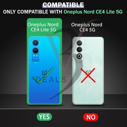 V3Deals Compatible OnePlus Nord CE 4 Lite 5G Silicone Cover Durable premium silicone construction offers long-lasting daily protection without adding bulk to your phone.