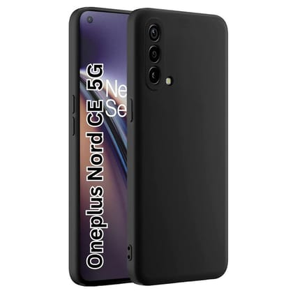 V3Deals Compatible OnePlus Nord CE 5G Matte Silicone Back Cover Matte silicone back cover with raised camera & screen edges for enhanced protection against drops, scratches and dust.