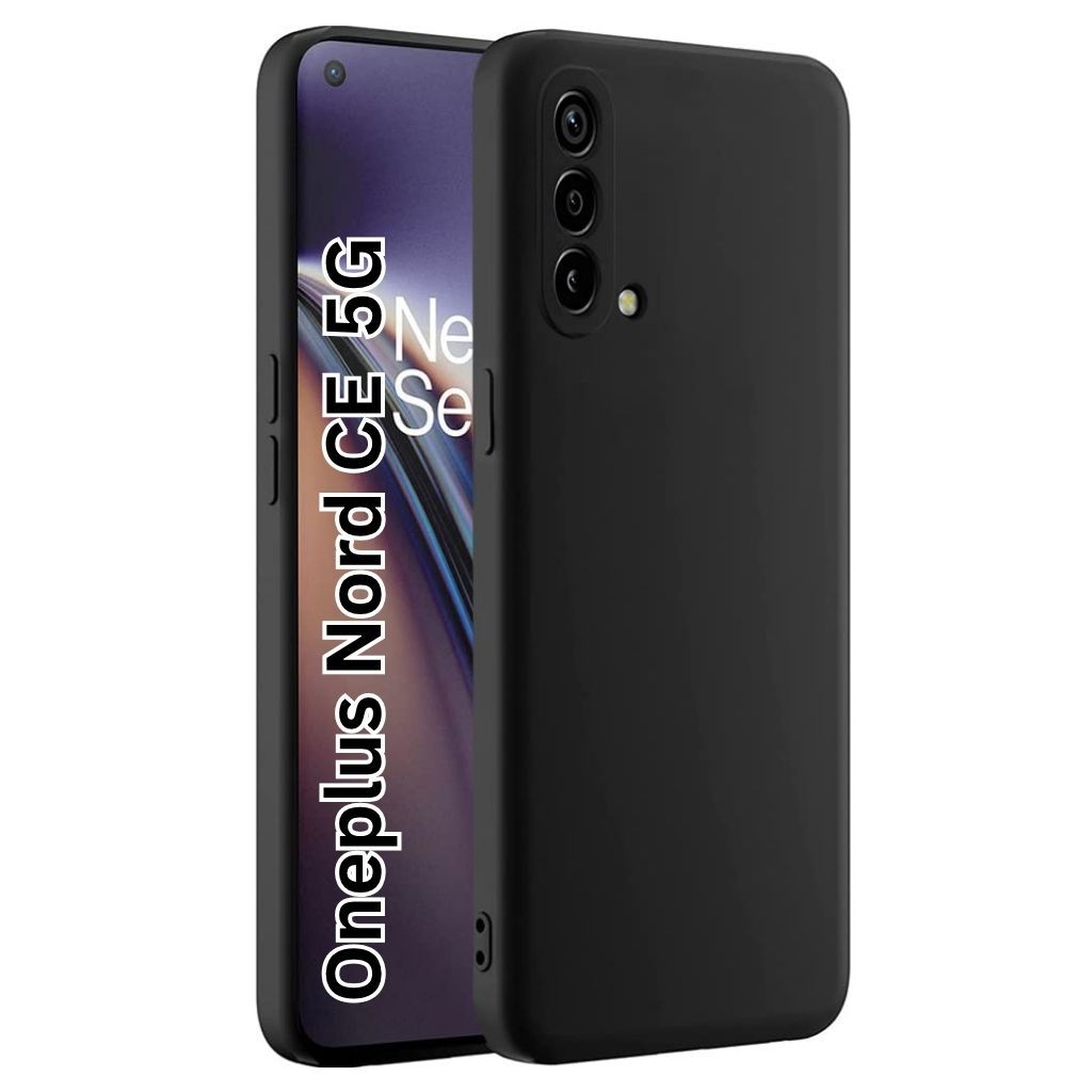 V3Deals Compatible OnePlus Nord CE 5G Matte Silicone Back Cover Matte silicone back cover with raised camera & screen edges for enhanced protection against drops, scratches and dust.