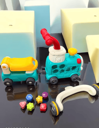 Kids Educational Activity Train Toy with Sound & Music