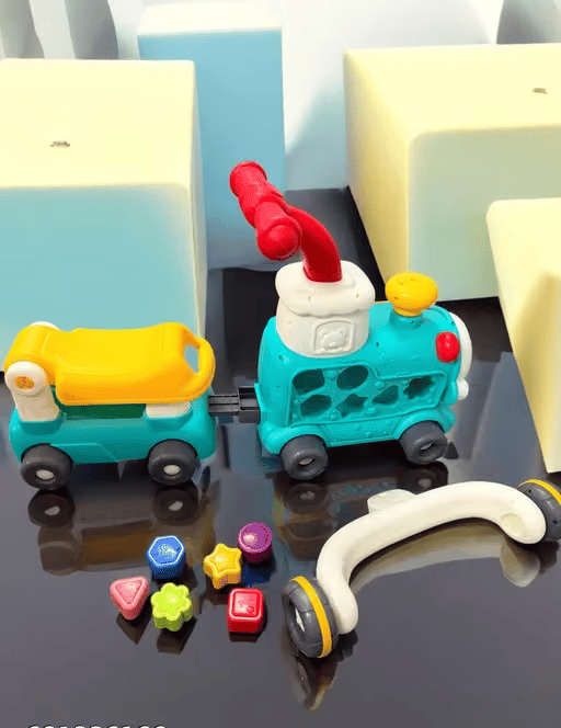 Kids Educational Activity Train Toy with Sound & Music
