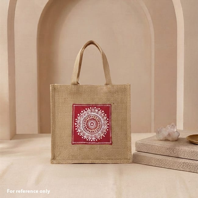 Aesthetic and Ethnic Aipan Art Return Gift Bag  