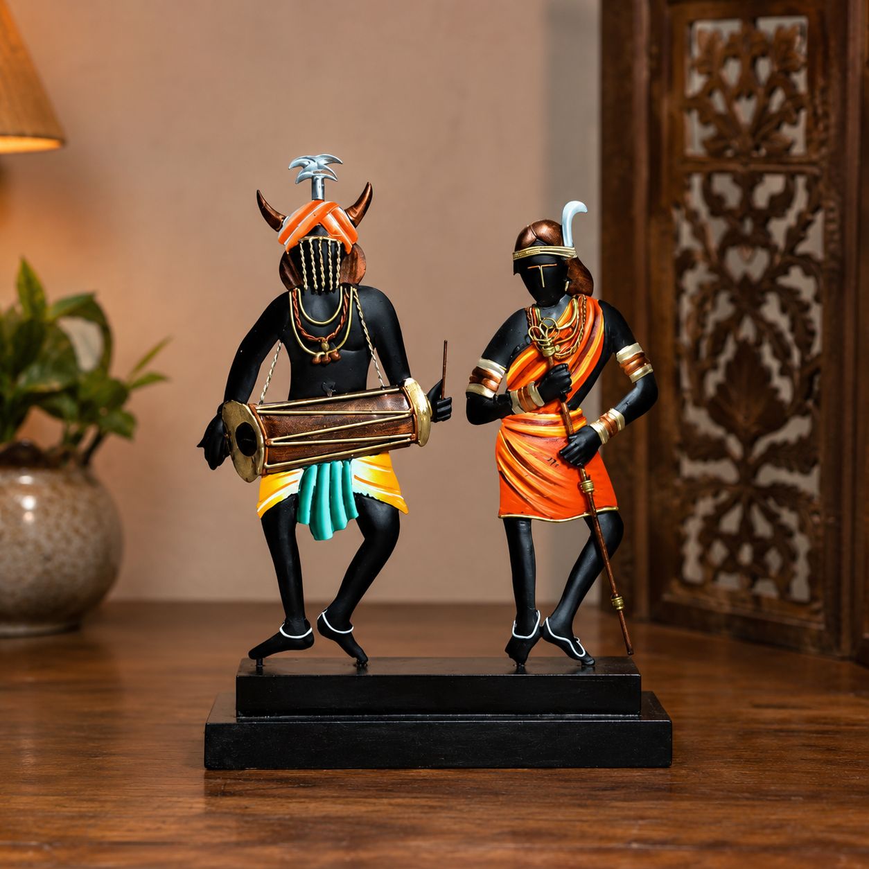 Bastar Iron Craft | Dancing Maria Marin figurine | Handcrafted Decor