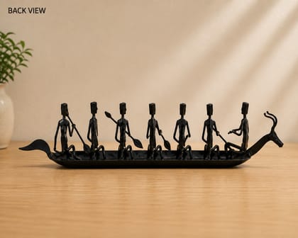 Bastar Iron Craft | Deer Boat | Handcrafted Decor
