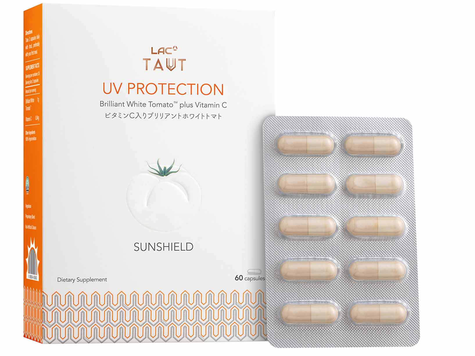 LAC Taut Sunshield 60 Capsules