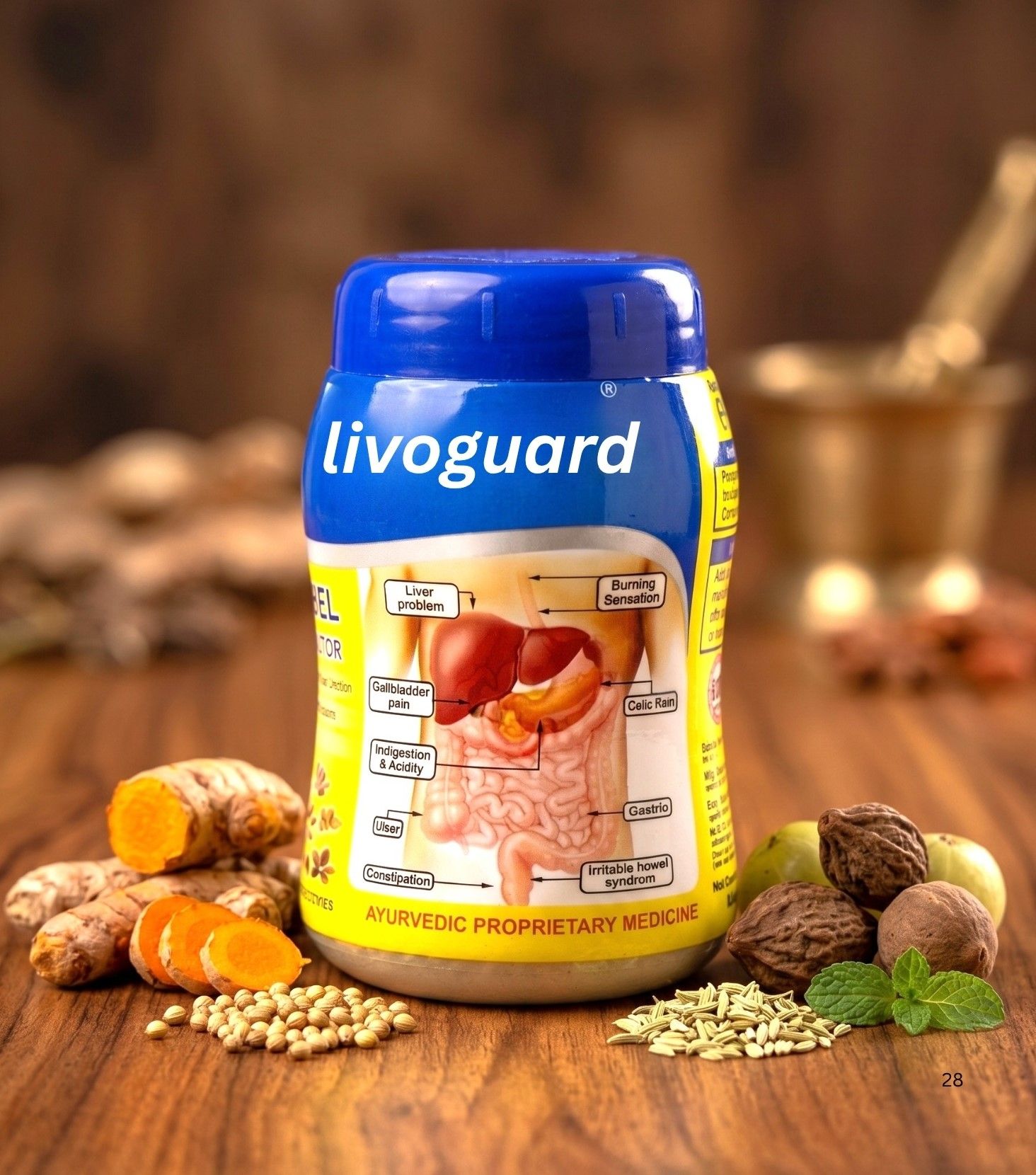 Livo Guard Liver Health & Digestive Support Supplement (Pack of 1)
