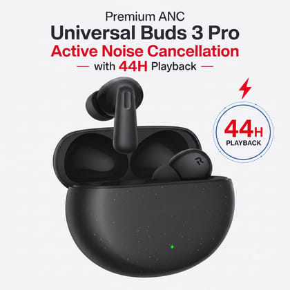 Buds 3 Pro Wireless Earbuds Compatible with OnePlus - 49dB ANC, 44H Playtime, 12.4mm Bass Drivers