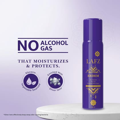 Lafz - ERDEM Premium Body Spray (120 Ml)