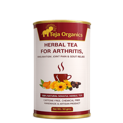 Herbal Tea for Arthritis 50 gm | Supports Joint Comfort Flexibility & Mobility | Relief from Arthritis, Rheumatism, Joint Pain & Gout Relief