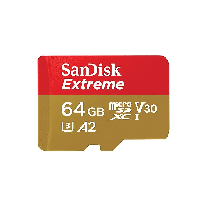 SanDisk Extreme Micro SD  64GB Memory Card