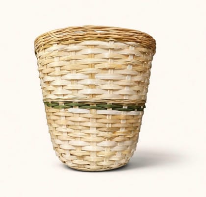 Handmade Natural Bamboo Basket Oval Shape, Traditional Mungil Kudai Storage Tray, Eco Friendly Baans Tokri, Veduru Butta Utility Basket for Kitchen Fruits Home Decor