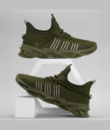 RapidBox Olive Men's Lifestyle Shoes