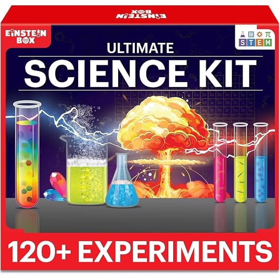 Einstein Box Ultimate Science Experiment Kit|Toys for Boys & Girls 7-14