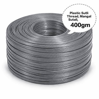Plastic Sutli Thread, Mangal Sutali, PP Packing Twine, Polypropylene Packing Thread, Plastic Packing Sutli 400gm
