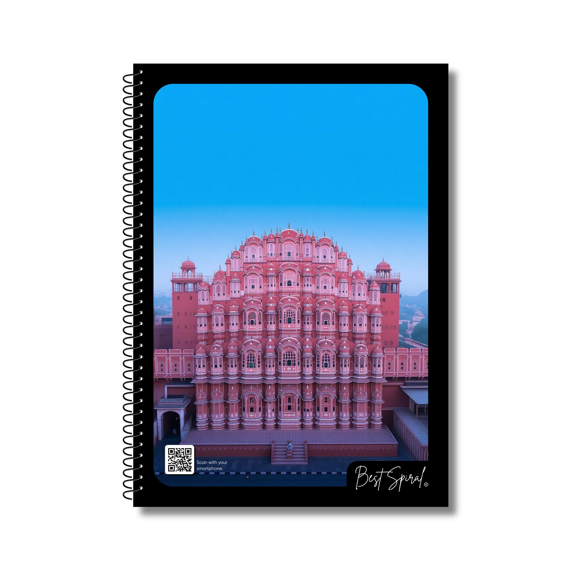 Best Spiral A4 Rough Spiral Notebook 300 Pages Ruled - Pack of 1