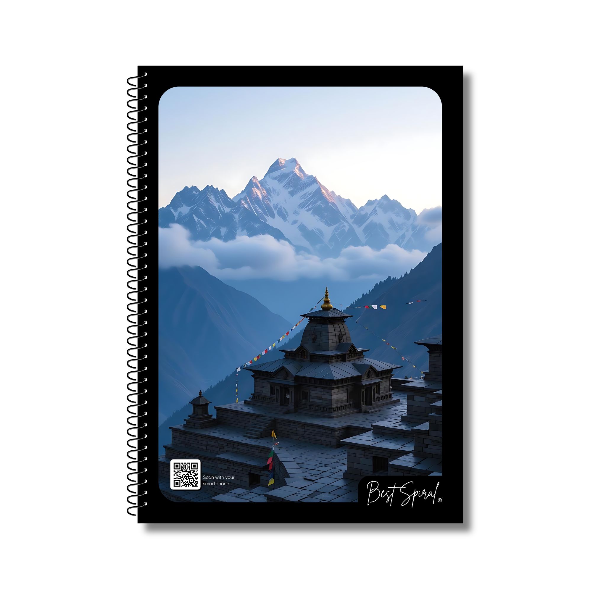 Best Spiral A4 Rough Spiral Notebook 400 Pages Ruled - Pack of 1