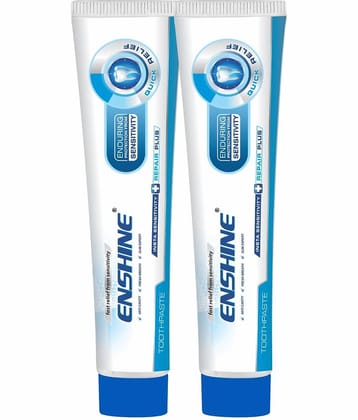 Enshine Insta Sensitivity Toothpaste, Fast Relief from Sensitivity & Gum Care 100g (Pack Of 2)