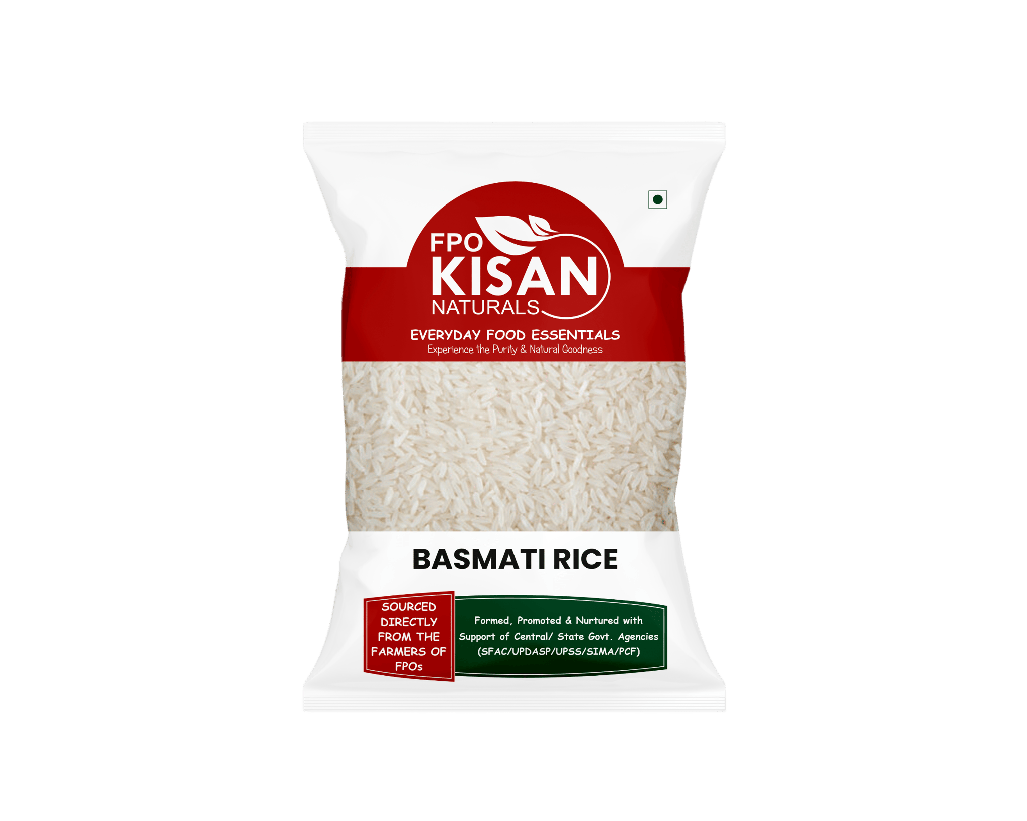 FPO Kisan Naturals Premium Basmati Rice - 1kg