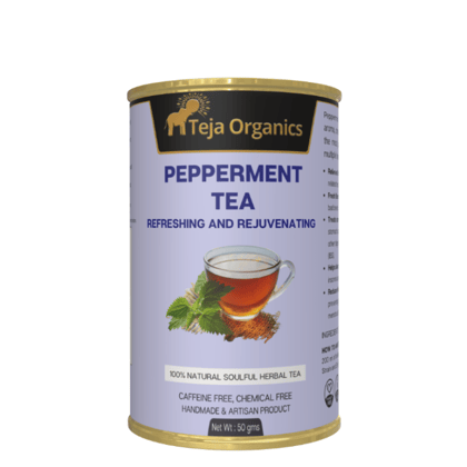Peppermint Tea 50gm | Naturally Refreshing Herbal Tea for Fresh Breath & Digestion