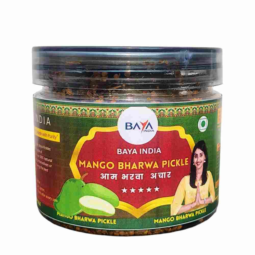 Stuffed Mango Pickle | Aam Ka Sukha Achar | Traditional Homemade Indian Pickle | Baya India