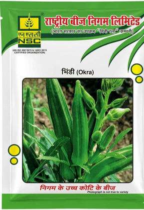 NSC Vegetable Seed-BHINDI- PUSA BHINDI 5-250gms
