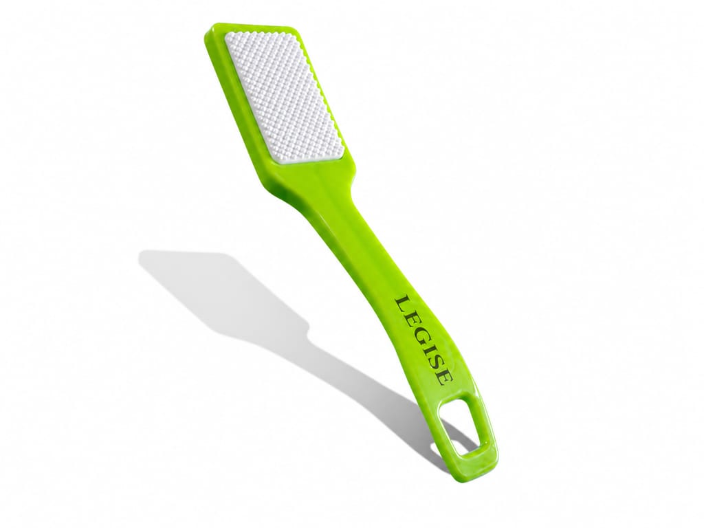 LEGISE Rectangular Foot Scrub Brush for Shower | Skin Exfoliating & Massage Brush