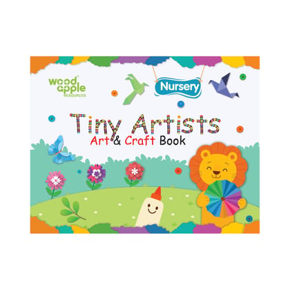 Kids Art & Craft Activity Book for Nursery | Printing, Pasting & Creative Activities | Fun Learning Book