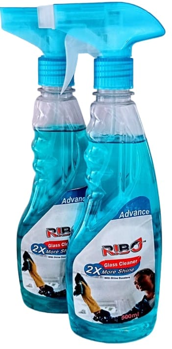 RIBO GLASS CLEANER 500 ML (PACK OF 2)