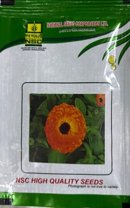 NSC Calendula Officinalis Orange Gitana Flower Seed (5 Gm Seed)