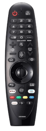 Universal Magic Remote, Voice Command Remote,Replacement for All LG-Smart TV Remote Control with Scroll and Pointer Function (Pls Match The Old Remote With New)