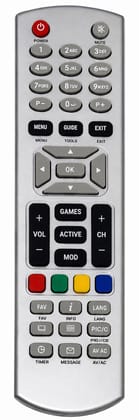 Dish TV Remote Control Compatible with All Dish TV SD/HD DTH with Recording Set Top Box