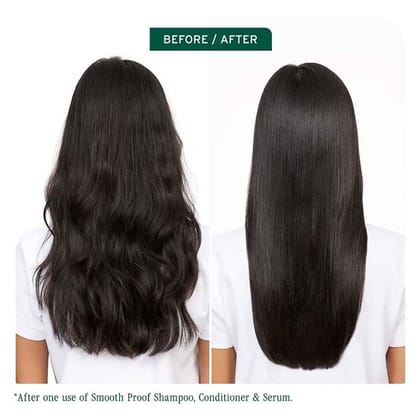 Biolage Smoothproof Anti-Frizz Shampoo Conditioner Combo with Camellia oil for 72HR Frizz Control(400 ml + 236ml) Pack of 2