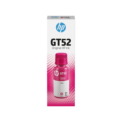 Hp Gt52 70-ml Magenta Original Ink Bottle (m0h55aa)